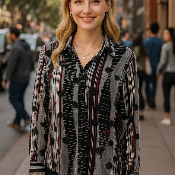 Joan Leslie Blouse - Picture 3 of 7